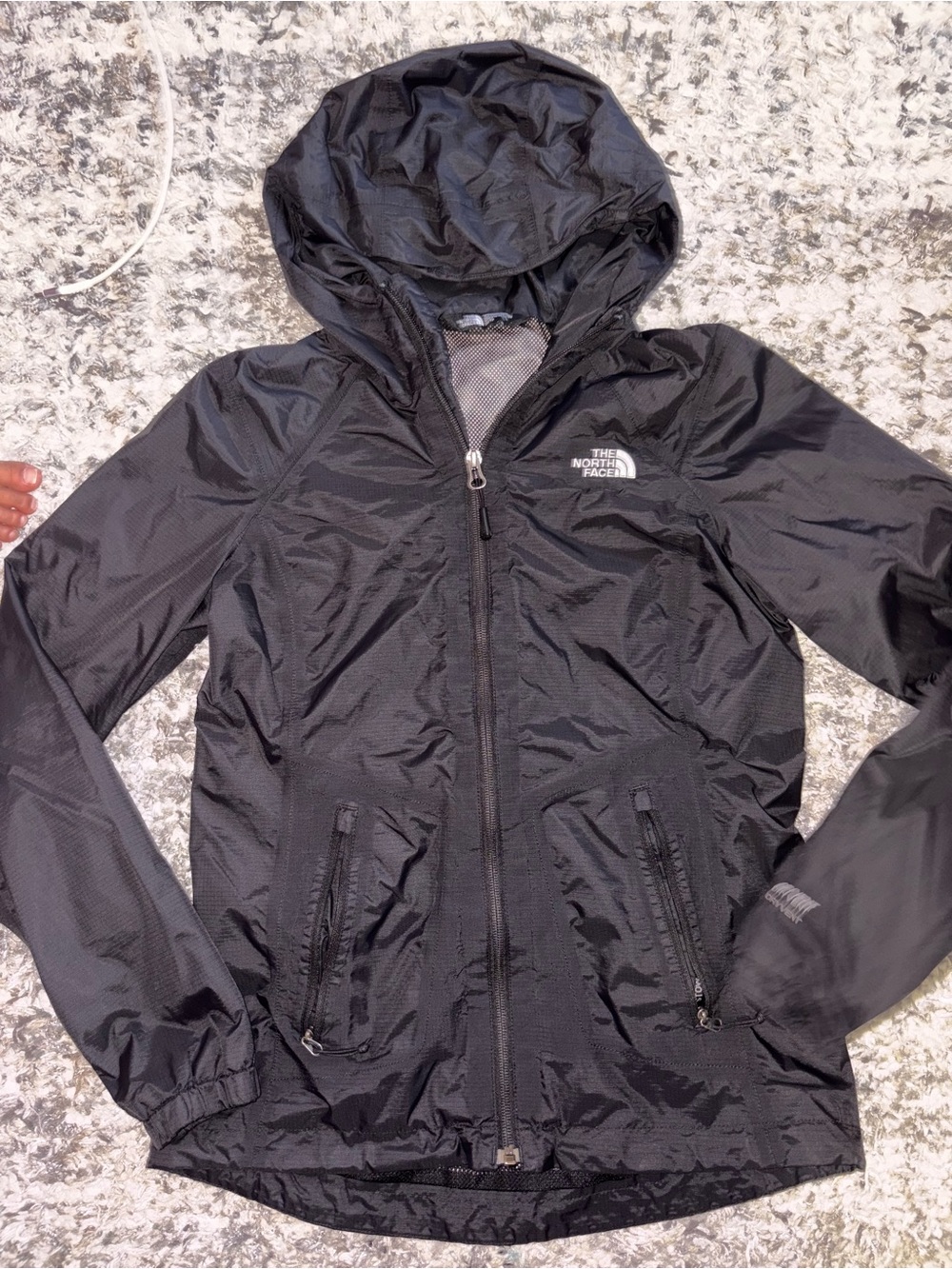 The North Face Women's Black Hooded Shell Jacket